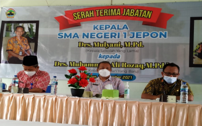 Serah Terima Jabatan Kepala SMA Negeri 1 Jepon