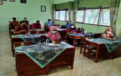 Rapat Persiapan Simulasi Pembelajaran Tatap Muka