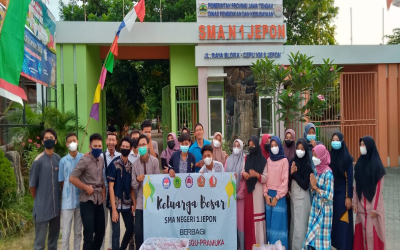 Berkah Ramadhan, SMA N 1 Jepon Berbagi Takjil Buka Puasa